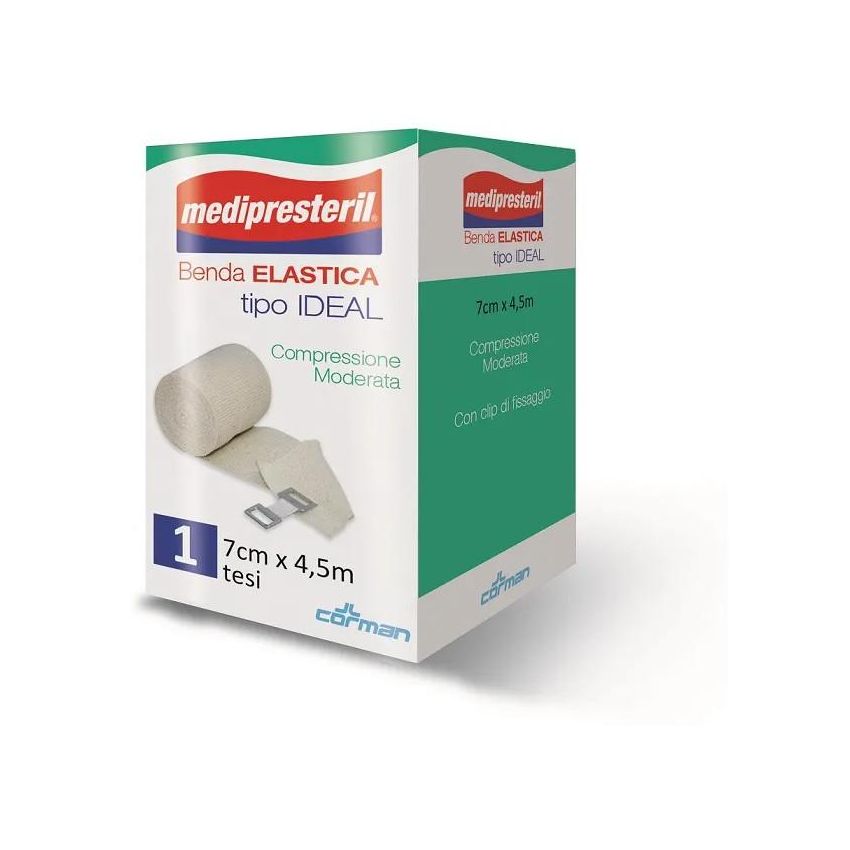Benda Elastica Medipresteril Ideal 7cm x 45mt