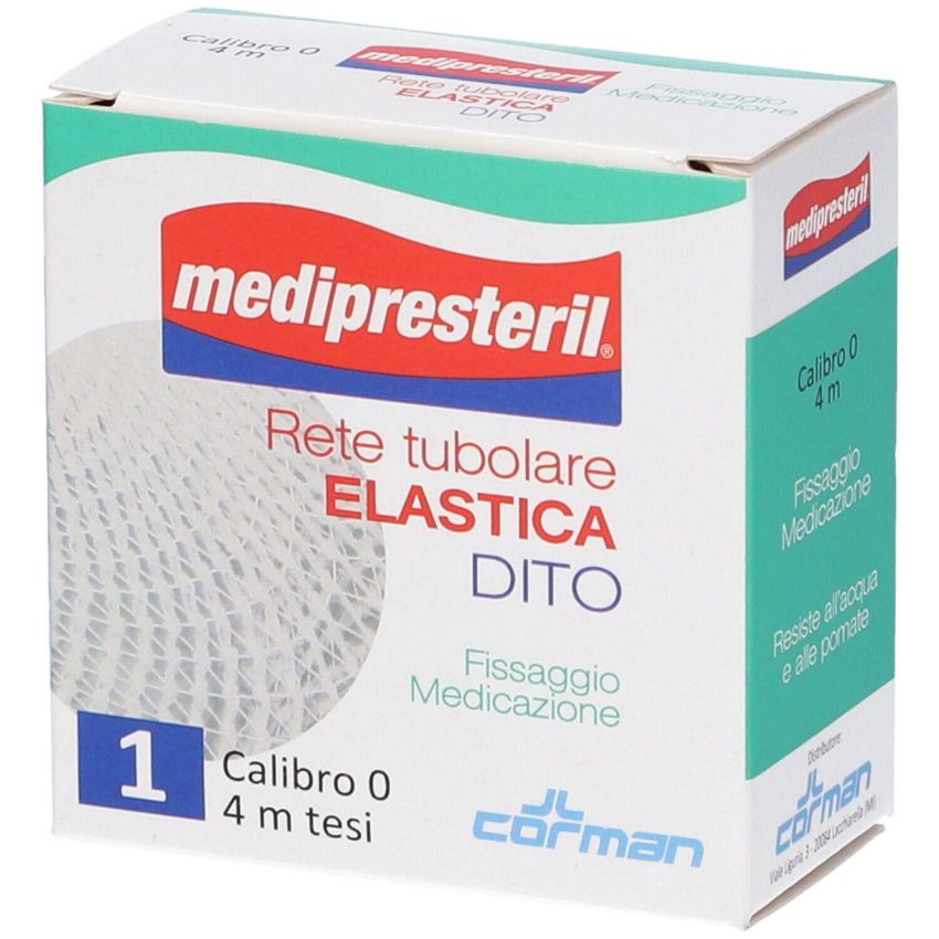 Rete Tubolare Medipresteril per Dito, Calibro 0, Lunghezza 4 Metri