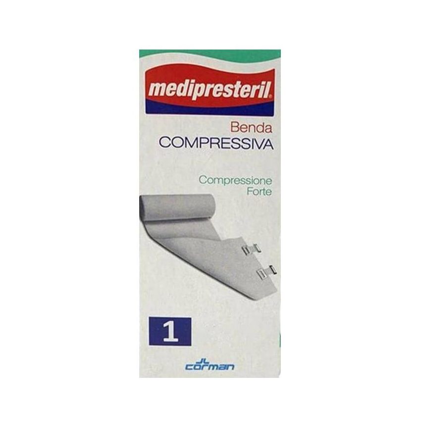 Medipresteril Benda di Compressione Forte - Misure 4,5x10cm
