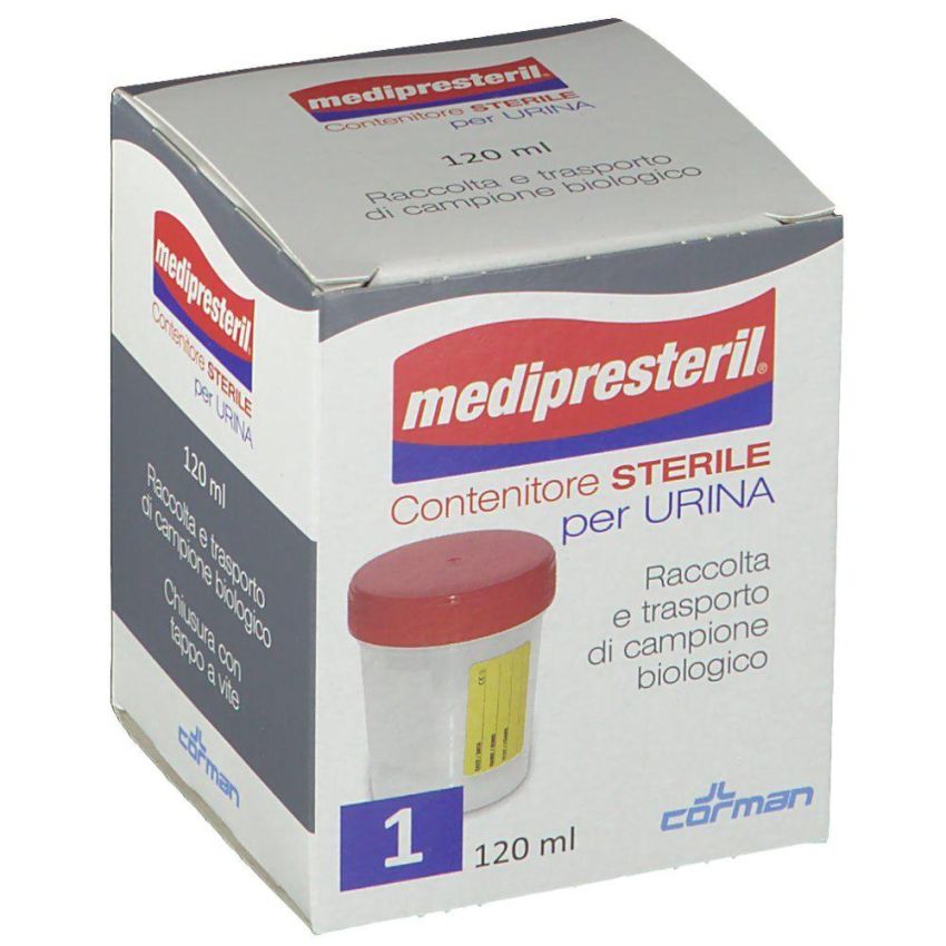 Contenitore Sterile per Urina Medipresteril 120ml