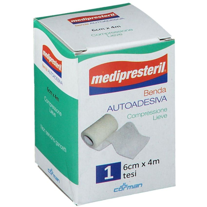 Medipresteril Autoadesiva Benda Sterile 6x400cm
