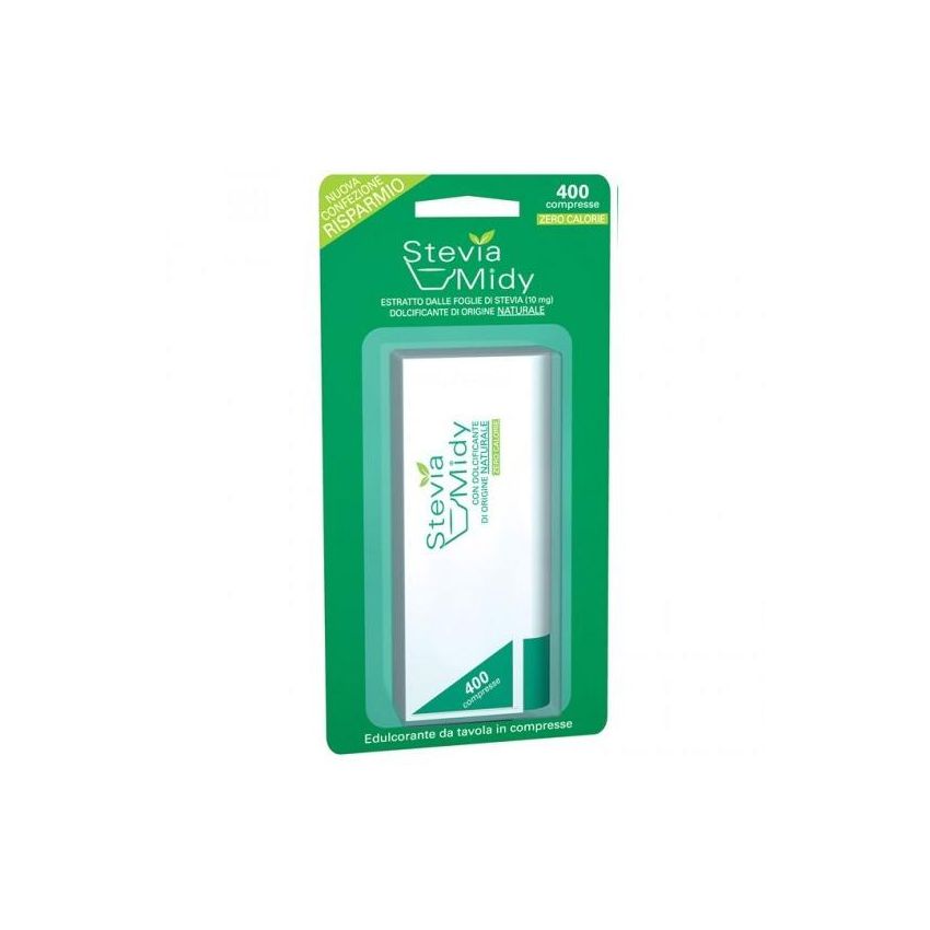 Midy Stevia Dolcificante Naturale - 400 Compresse