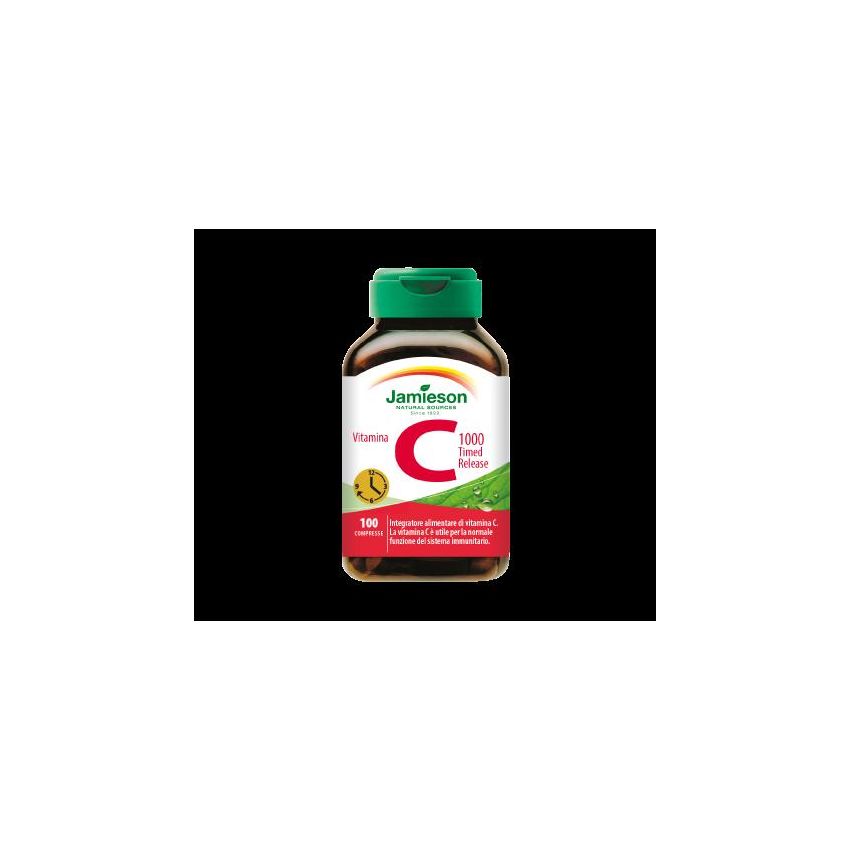 Jamieson Vitamina C 1000mg con Rilascio Prolungato, 100 Compresse