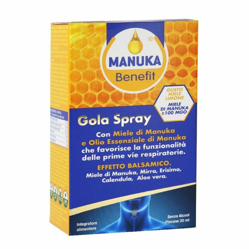 Spray per la Gola Benefico Manuka 20ml