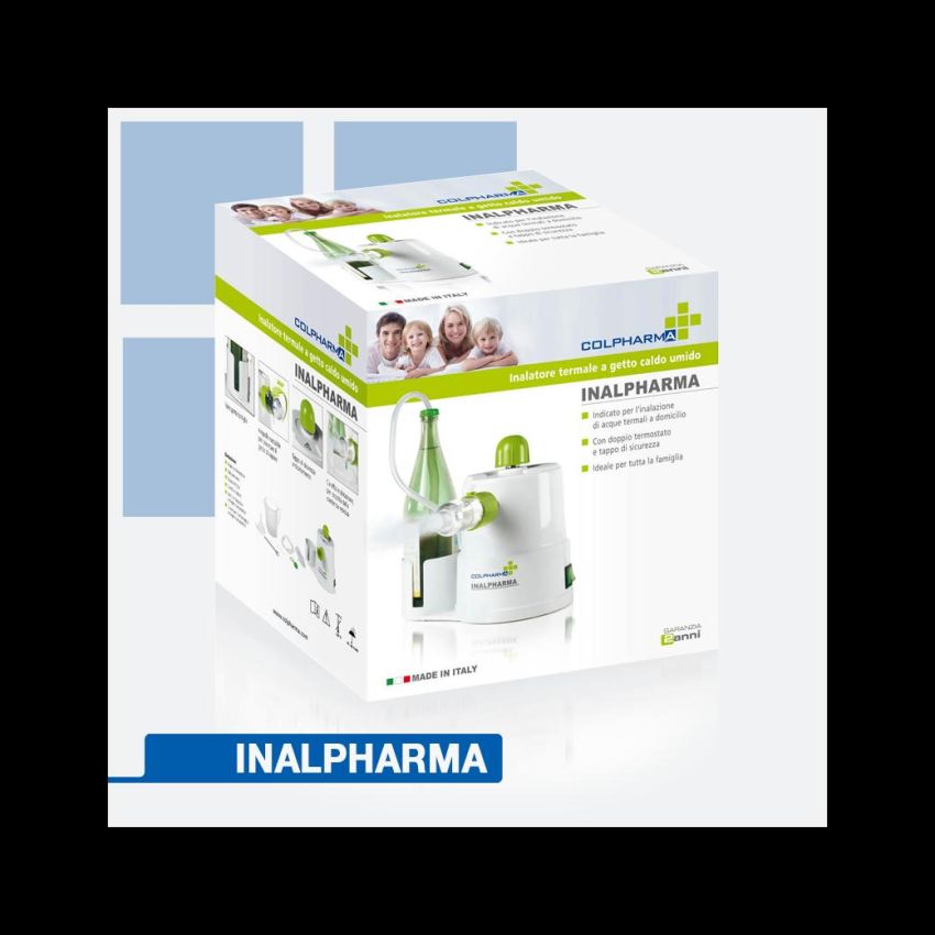 Inalpharma - Inalatore Termale con Getto Caldo Umido