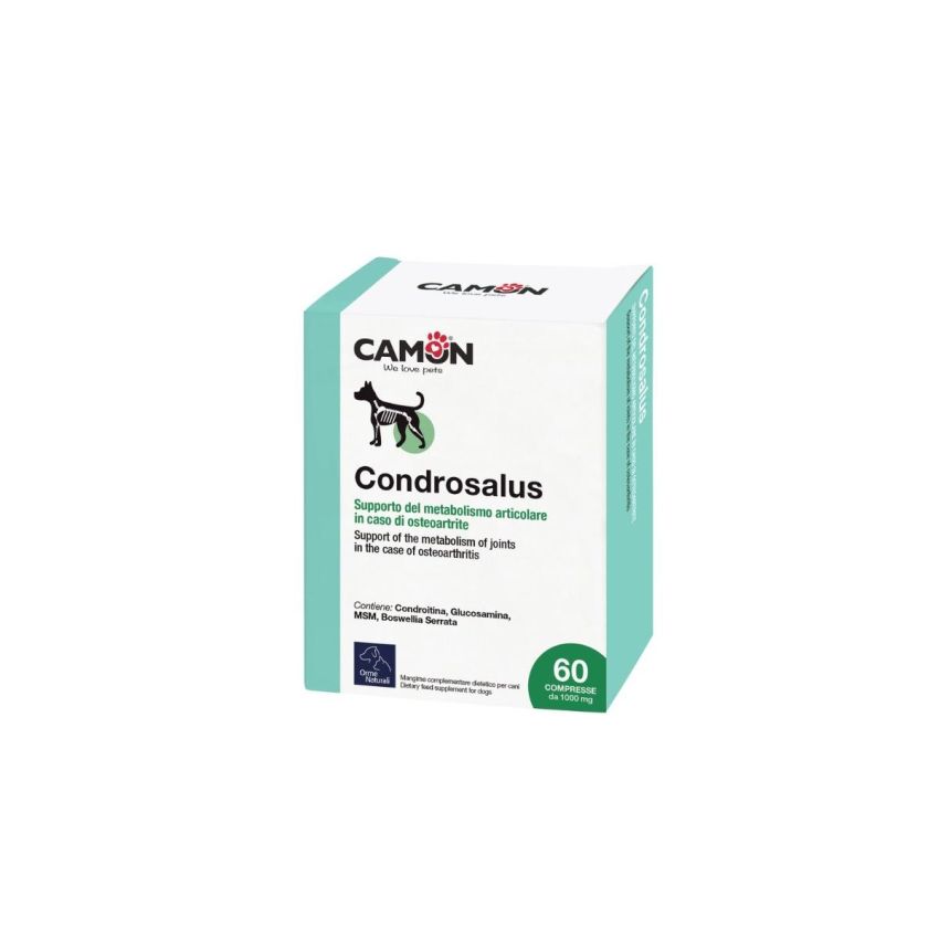 Camon Orme Naturali Condrosalus per Cani - 60 Compresse