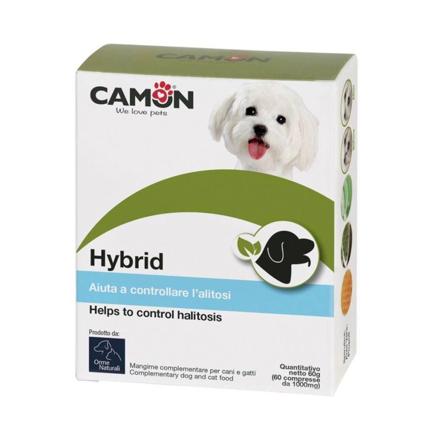 Camon Hybrid: Complemento Alimentare Multivitaminico per Cani e Gatti - 60 Compresse