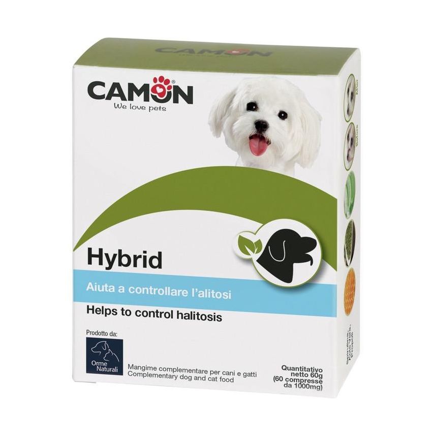 Camon Hybrid: Complemento Alimentare Multivitaminico per Cani e Gatti - 60 Compresse