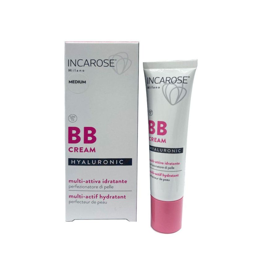 Incarose Medium-Tone Hyaluronic BB Cream, 30ml