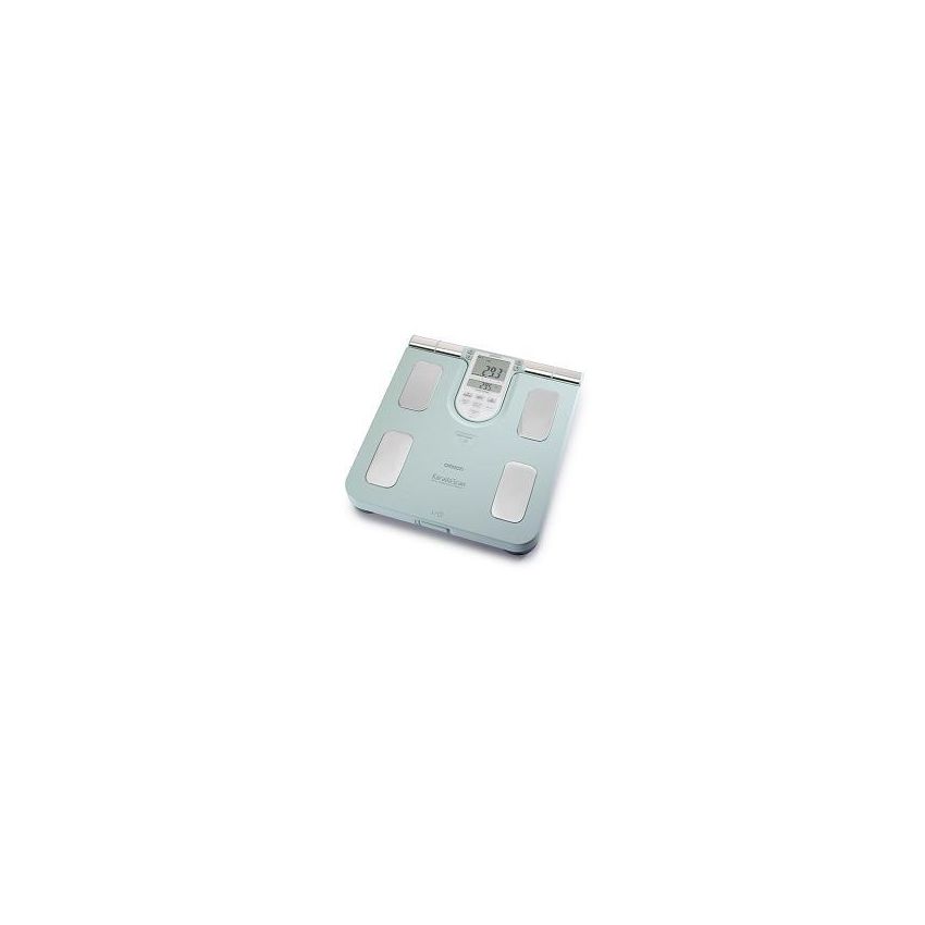 Bilancia Pesapersone Omron BF511 con Monitor di Composizione Corporea - Turchese