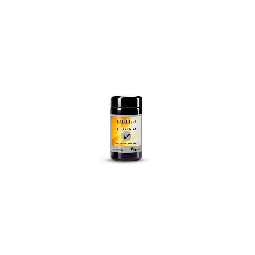 Nutriva Nutri-Turmeric 30 Compresse - Supplemento Nutrizionale