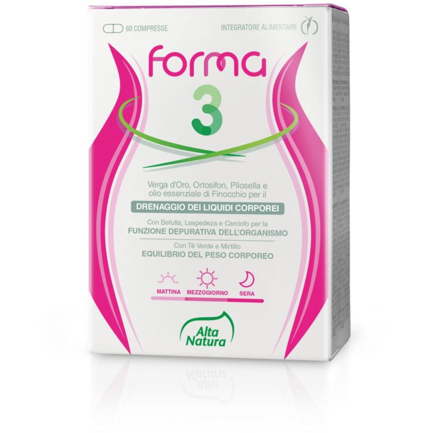 AltaNatura Forma3 - Integratore Naturale con 45 Compresse