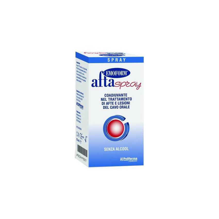 Emoform Aftaspray 15ml per Ustioni e Ferite Orali