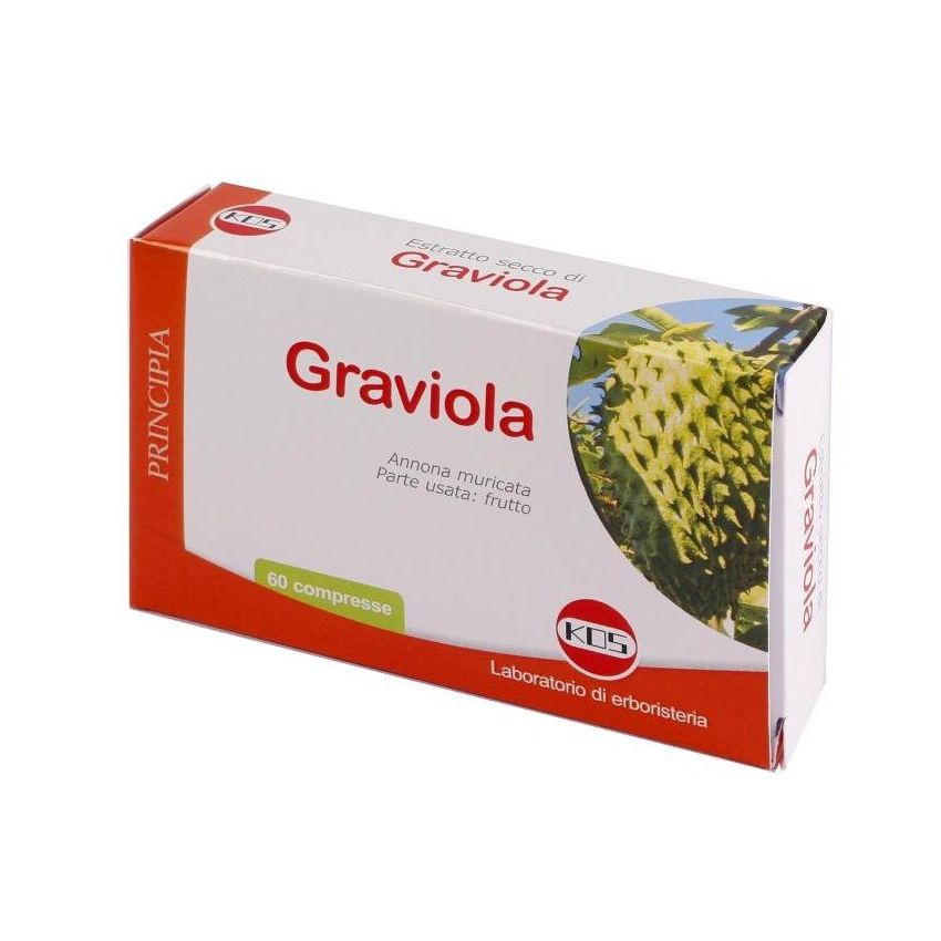 Kos Graviola - 60 Compresse di Estratto Secco Puro