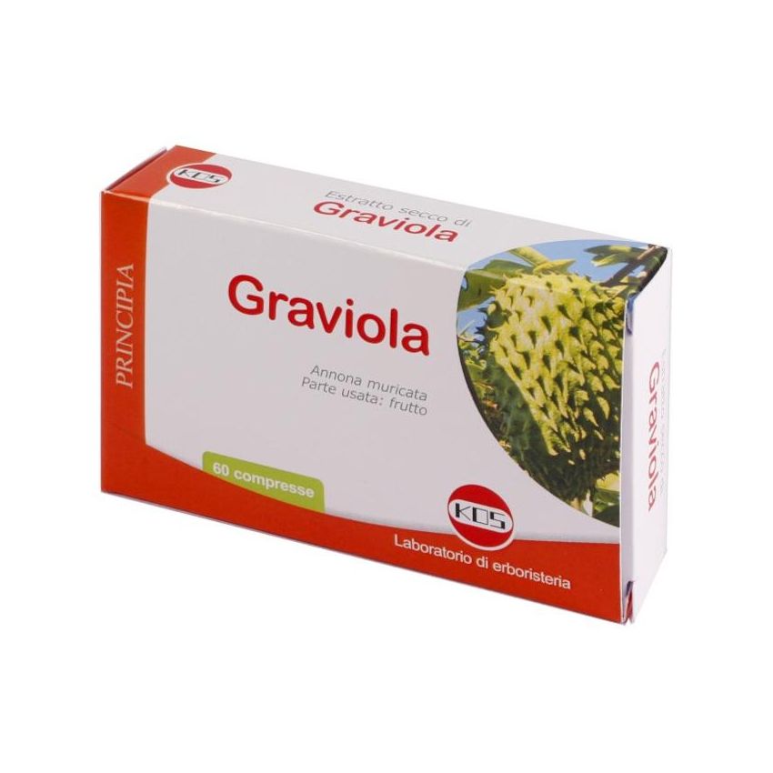 Kos Graviola - 60 Compresse di Estratto Secco Puro