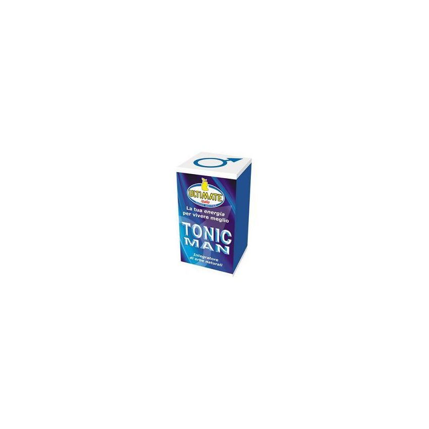 Ultimate Tonic Man - Barattolo da 67g con 80 Capsule Energizzanti