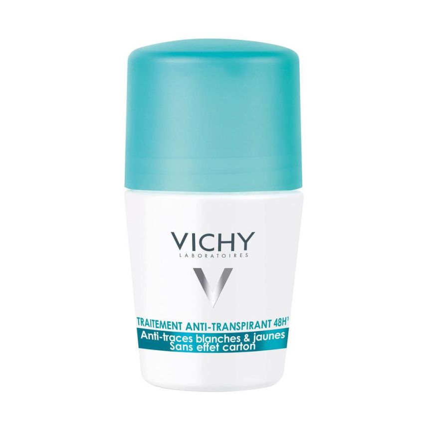 Vichy Antitraspirante Roll-on 50 ml - Deodorante Anti-Traccia