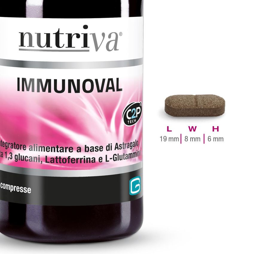 Nutriva Immunoval Supporto Immunitario - 30 Compresse