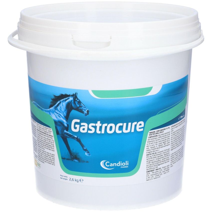 Candioli Gastrocure - Mangime Complementare per Equini - 2,6kg