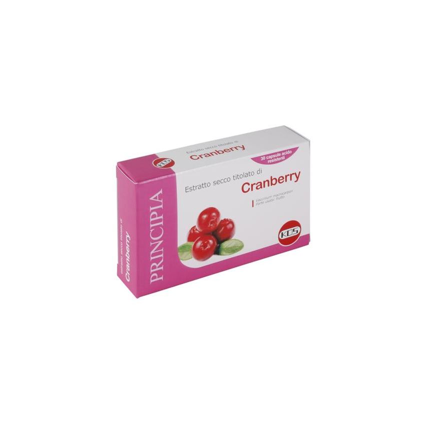 Kos Estratto Secco di Cranberry in Capsule - Confezione da 30