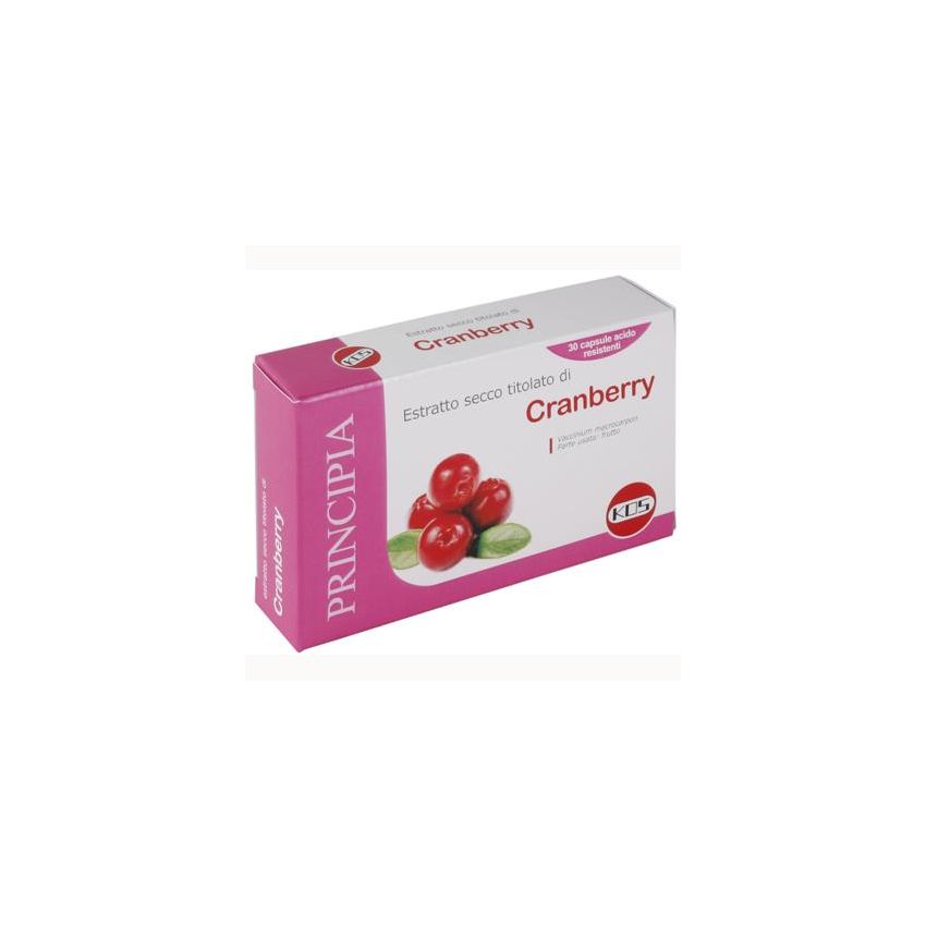 Kos Estratto Secco di Cranberry in Capsule - Confezione da 30