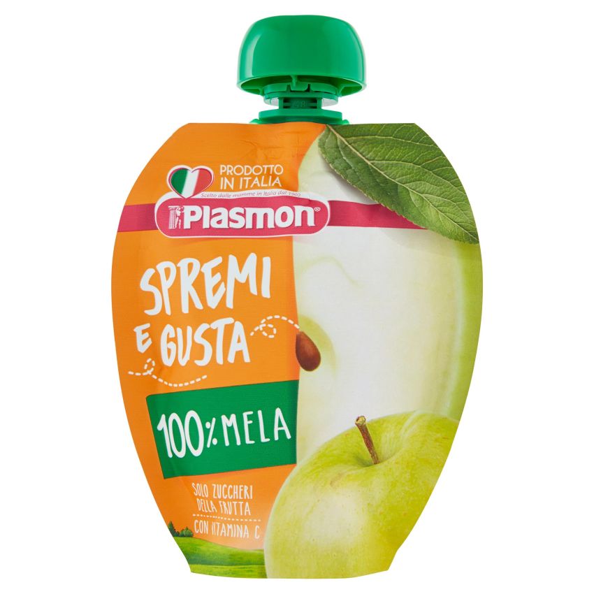 Plasmon Mela - Succo Spremuto e Pronto da Gustare, 100ml