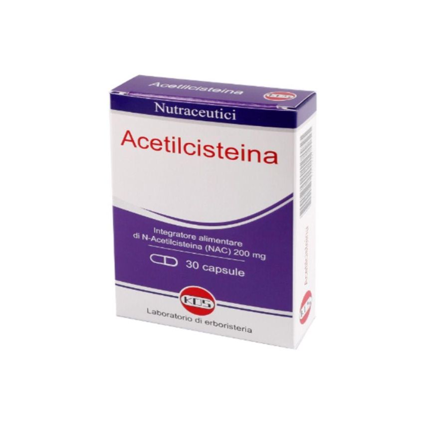 Acetilcisteina - Confezione da 30 Capsule
