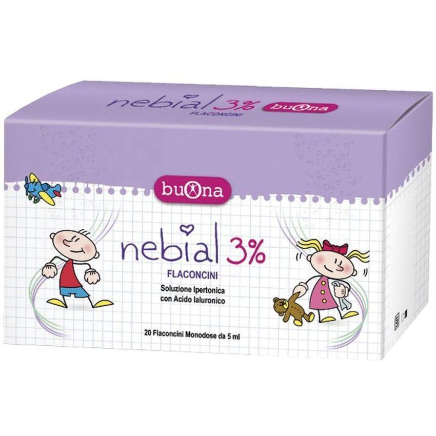 Nebial 3% Sollievo Respiratorio - 20 Flaconcini da 5ml