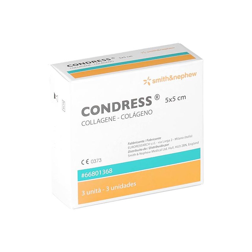 Condress Collagene Equino 5x5 - Set di Patches Rigeneranti e Rinfrescanti