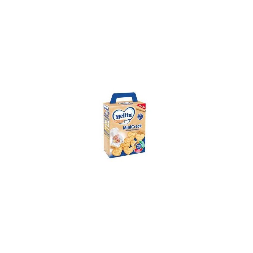 Mellin Mini Creck - Biscotti Salutari per Bambini, 180g