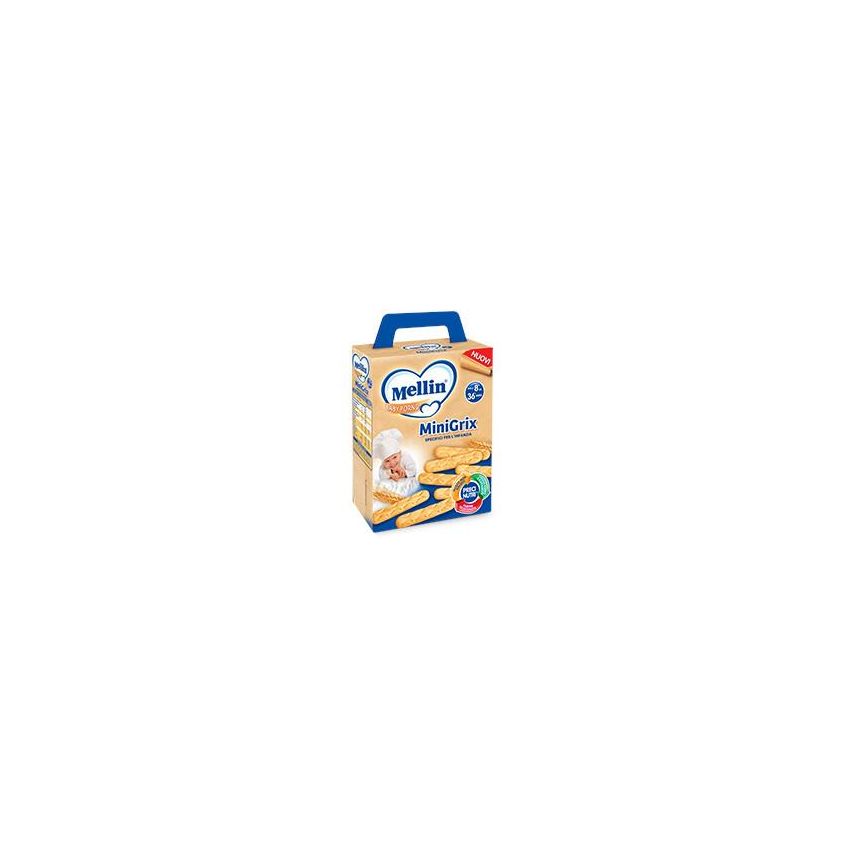 Mellin Minigrix Cibo per Bambini dai 8 ai 34 Mesi, 180g