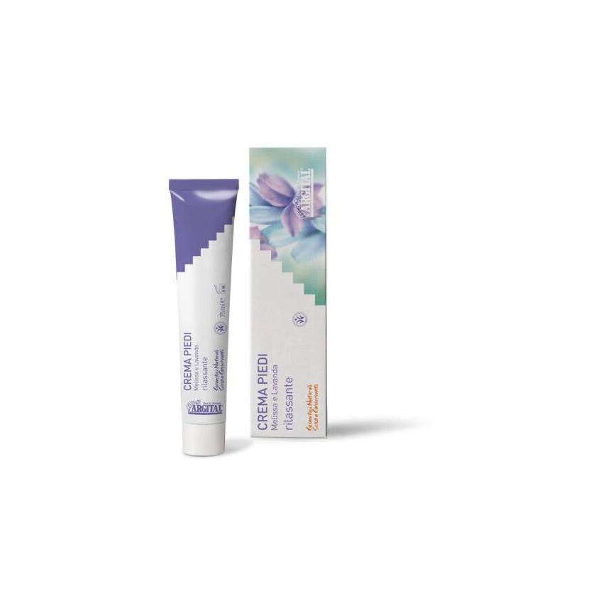 Argital Crema Rilassante, Rinfrescante e Igienizzante per Piedi - 75ml