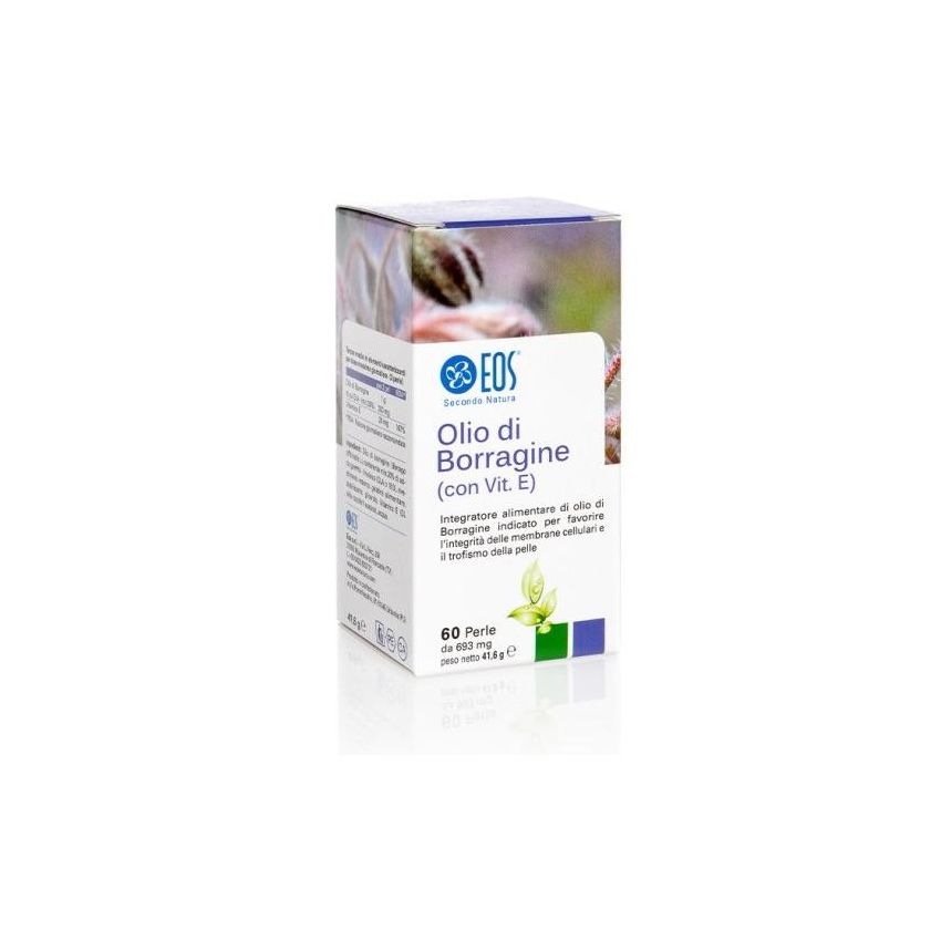 Eos Borragine Olio in Perle - Confezione da 60 Capsule