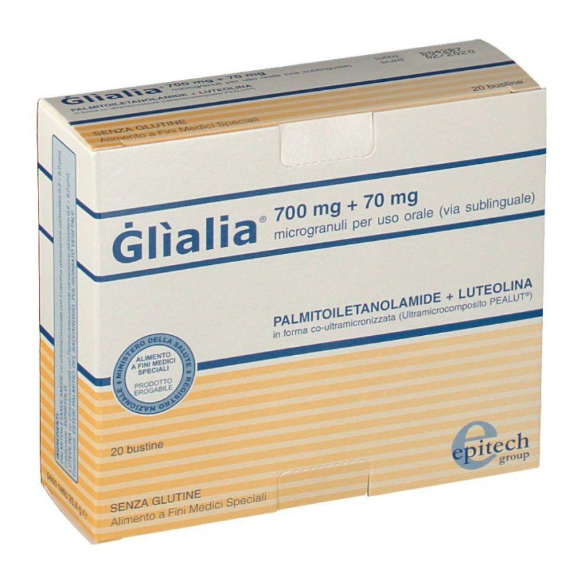 Glialia 700mg+70mg Pillole in Bustina - Pacco da 20