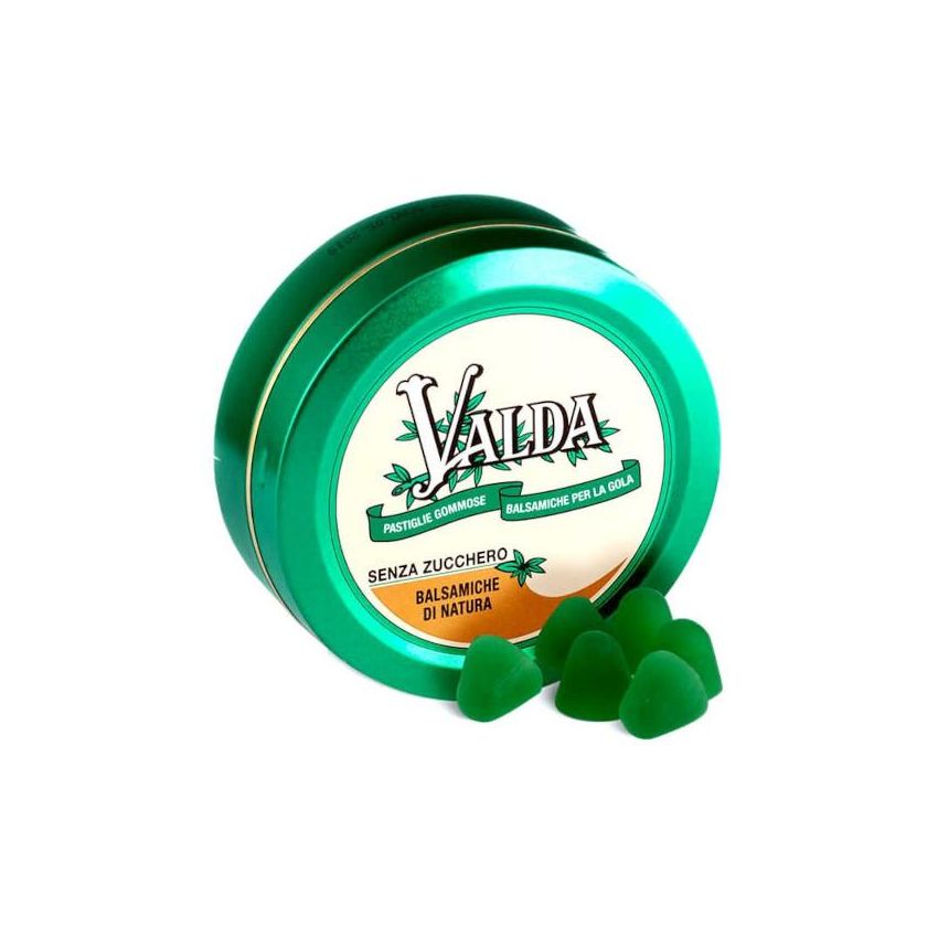 Pastiglie Gommose Valda Classiche Senza Zucchero 50g