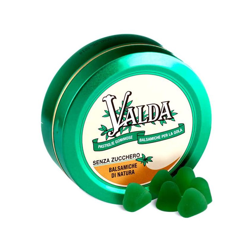 Pastiglie Gommose Valda Classiche Senza Zucchero 50g
