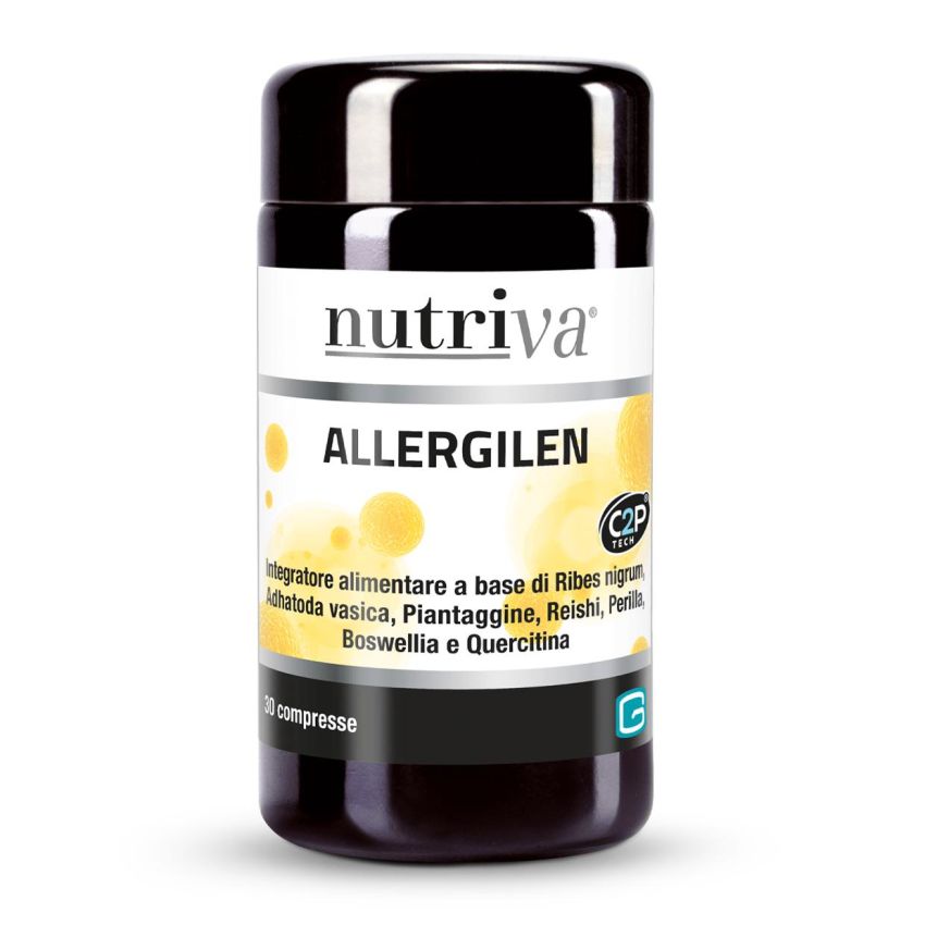 Nutriva Allergilen - Integratore Allergia 900mg, 30 Compresse