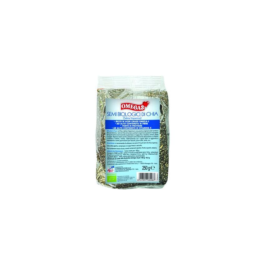 Omega 3 Semi di Chia Bio 250g - La Finestra Sul Cielo