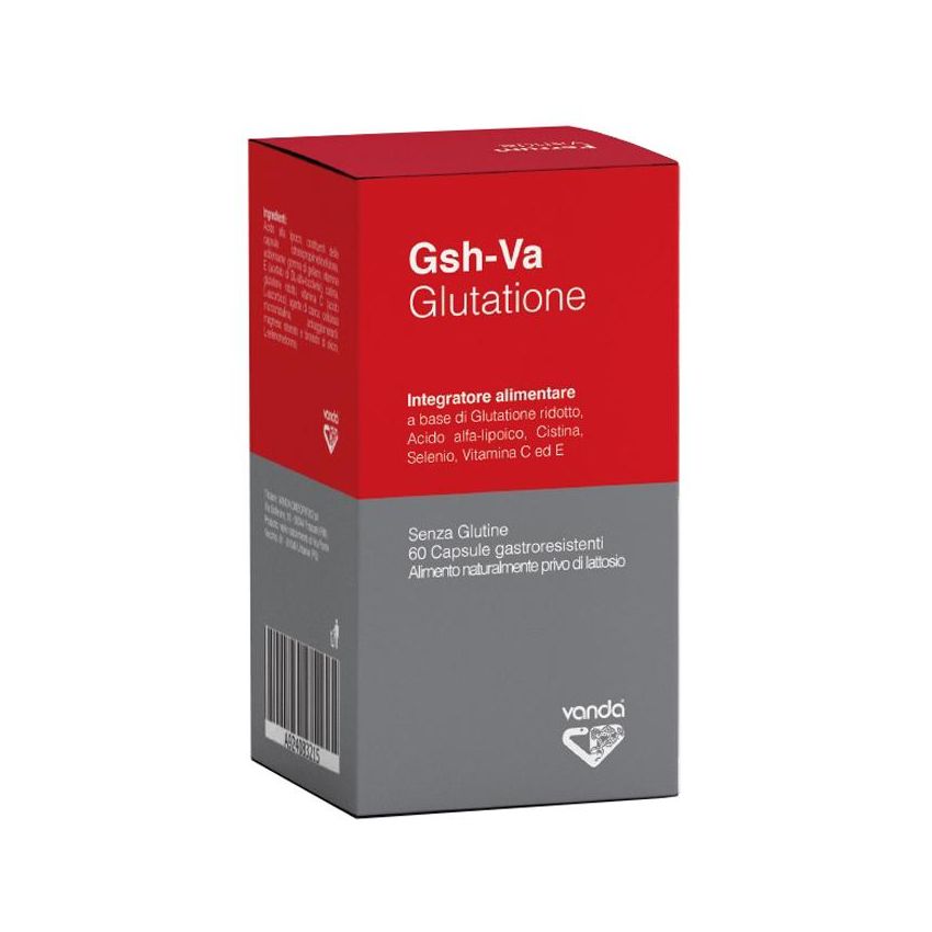 Glutatione Vanda GSH-VA - Integratore Antiossidante, 60 Capsule