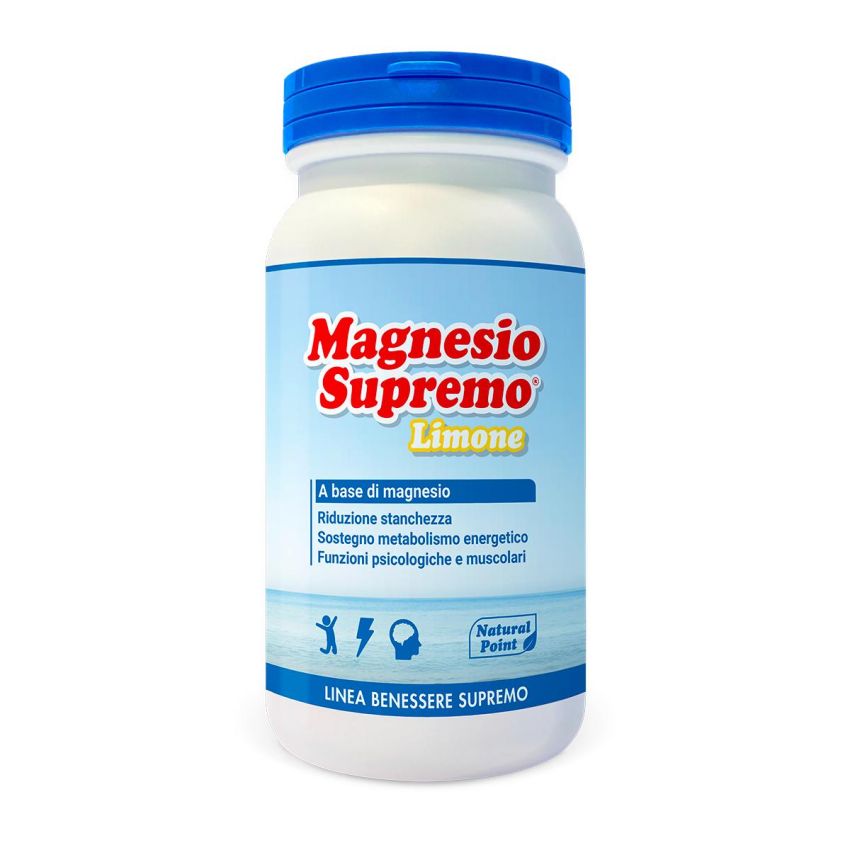Magnesio Supremo Gusto Limone in Polvere, 150g