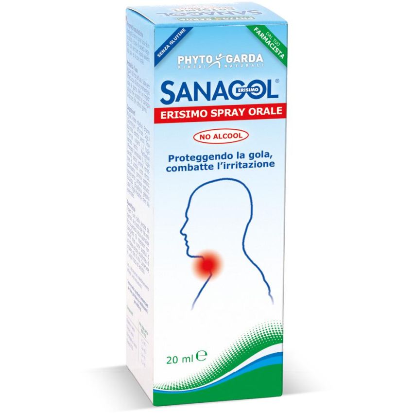 Spray Sanagol Erismo Senza Alcool 20ml