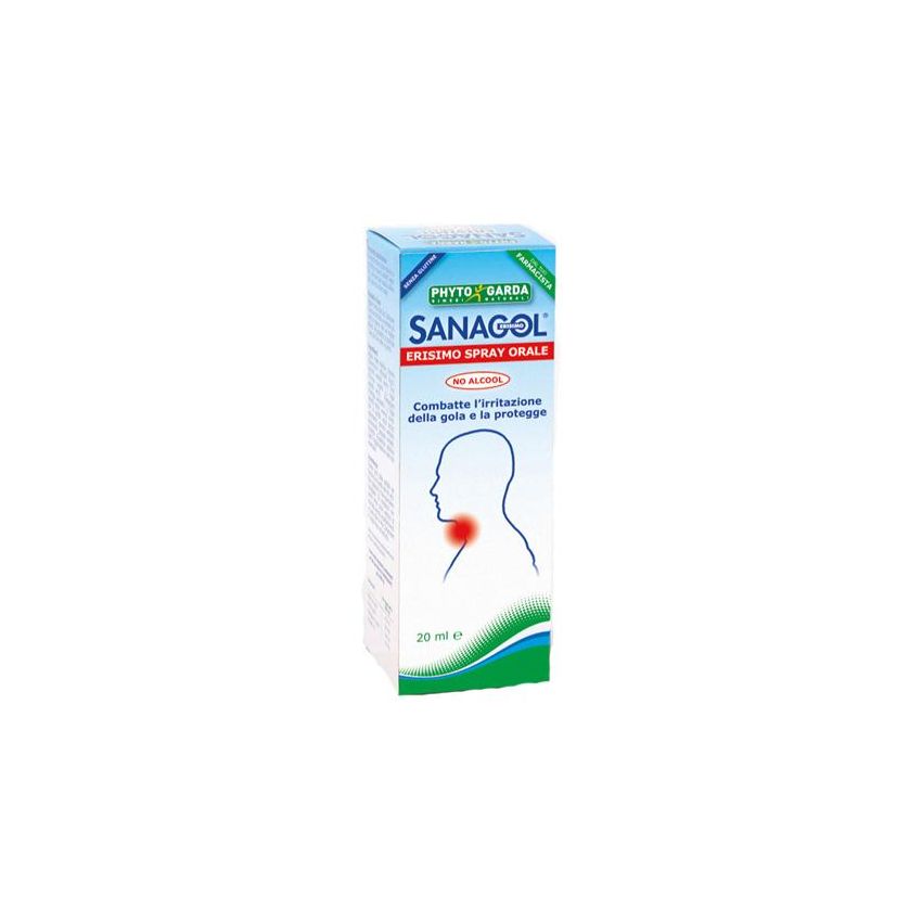 Spray Sanagol Erismo Senza Alcool 20ml
