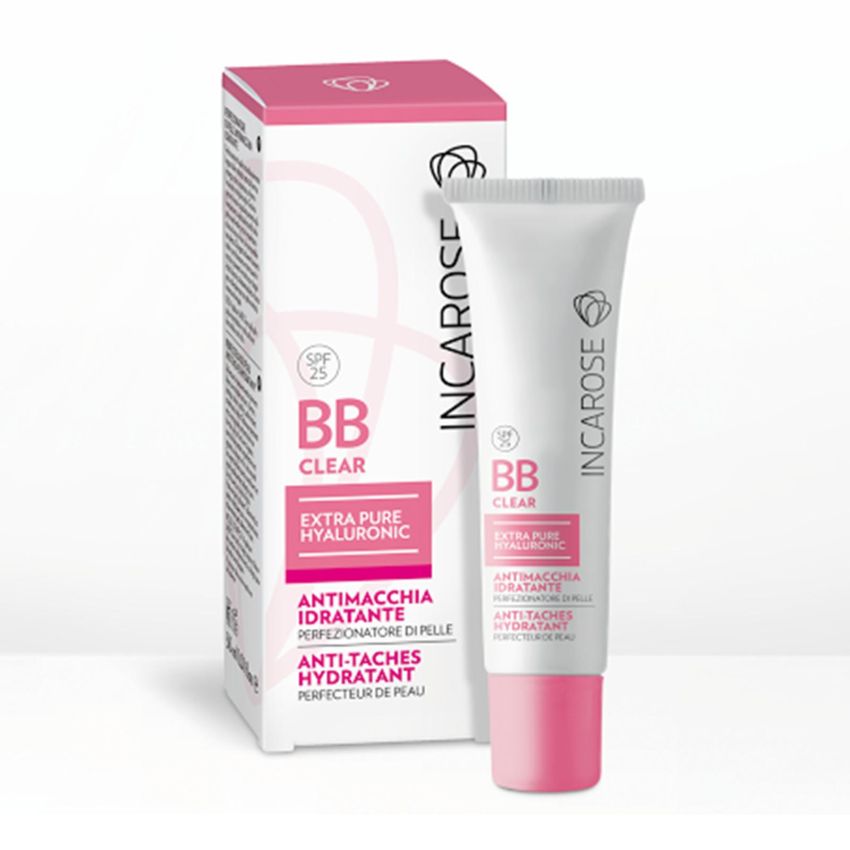 Incarose Hyaluronic BB Clear, Tonalit√† Media, 30ml