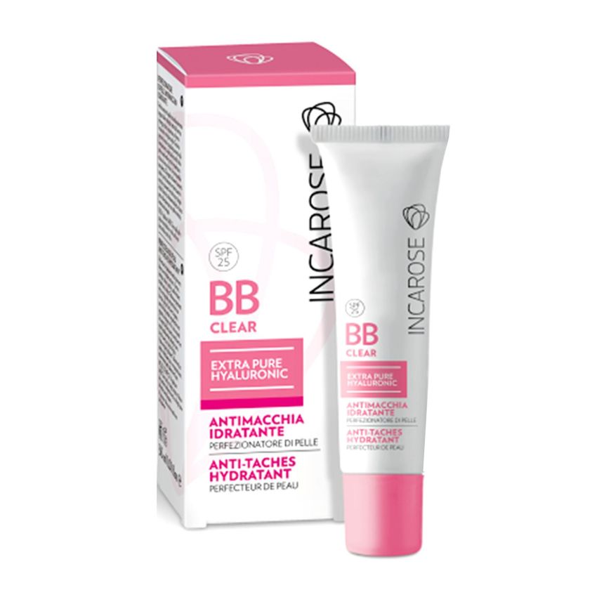 Incarose Hyaluronic BB Clear, Tonalit√† Media, 30ml