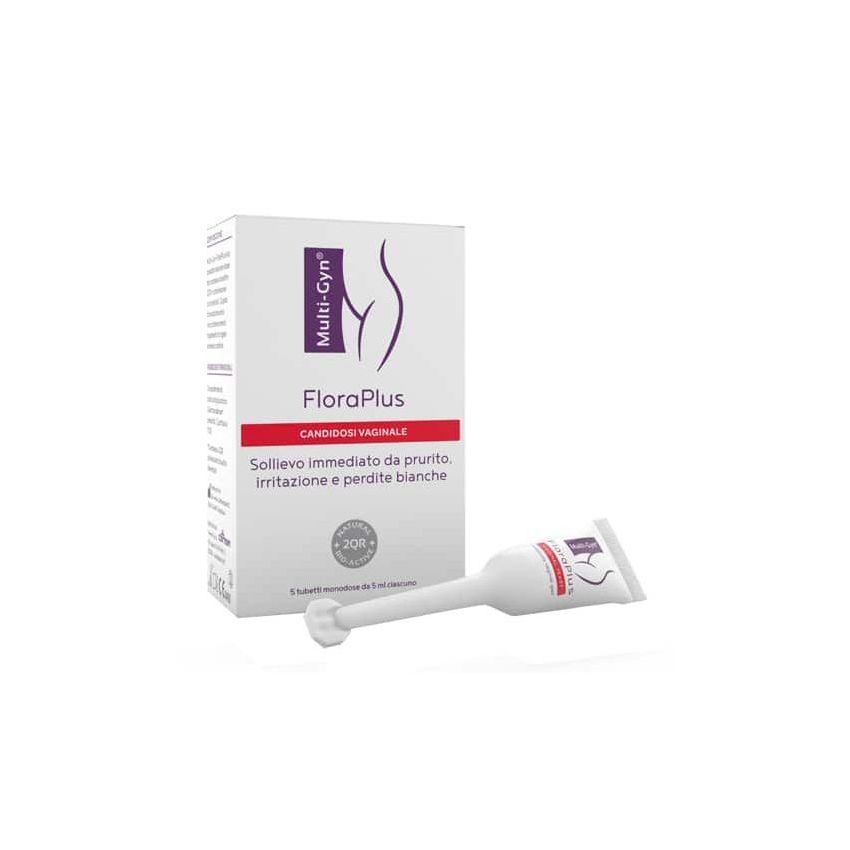 FloraPlus Multi-Gyn Applicatori Vaginali - Confezione da 5