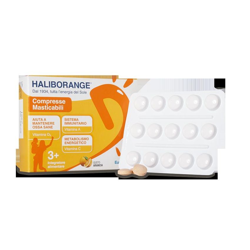 Haliborange - 30 Compresse Masticabili per la Salute
