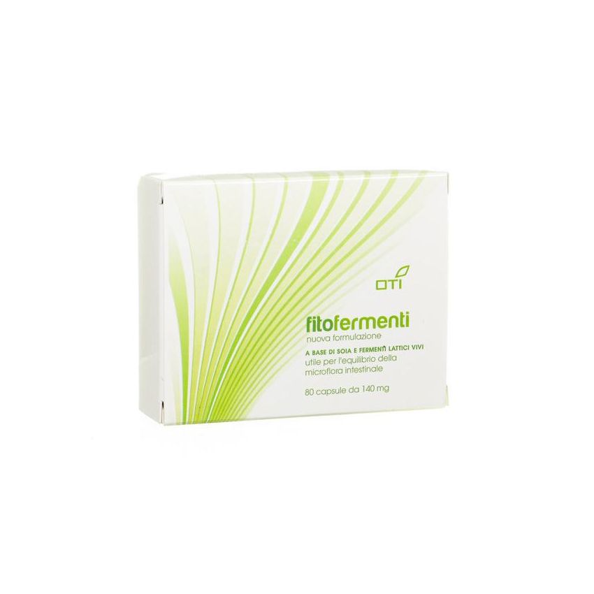 Oti Fitofermenti C - Integratore Digestivo in Capsule, Confezione da 80