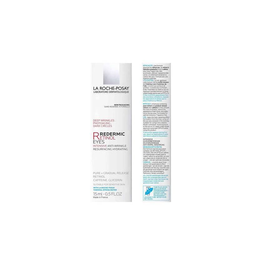 La Roche-Posay Redermic Contorno Occhi con Retinolo, 15 ml