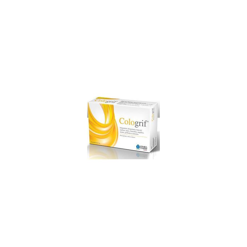Cologrif - Integratore per Digestione, 30 Compresse