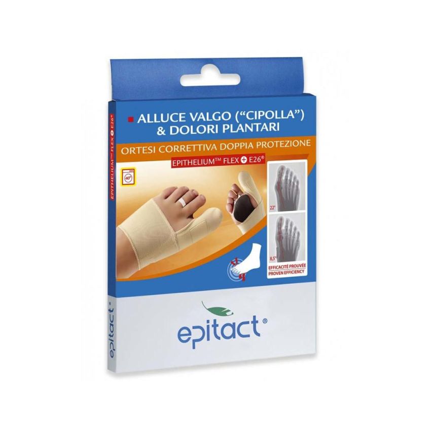 Epitact Ortesi Correttiva per Dolori Plantari, Taglia M, Lato Sinistro